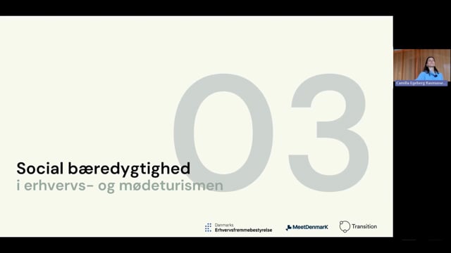 Social bæredygtighed i erhvervs- og mødeturismen 
