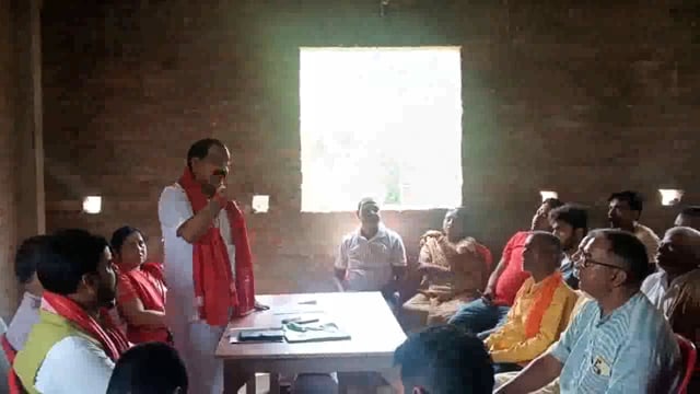 मंडल अध्यक्ष की उपस्थिति में भाजपा मंडल कार्य समिति की बैठक का किया गया आयोजन 