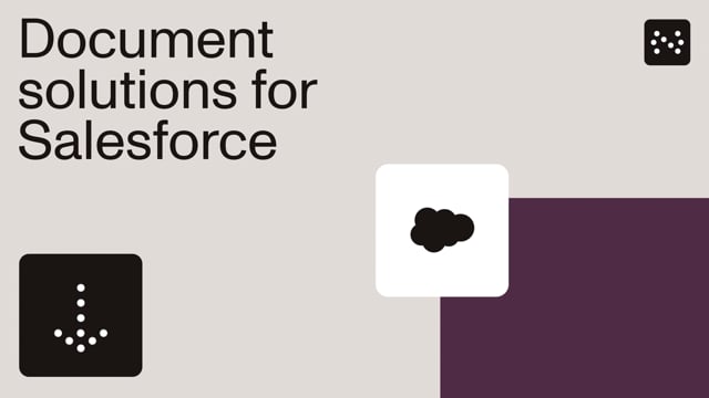 Salesforce document integration demo