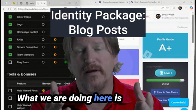 Identity Package Blog Posts