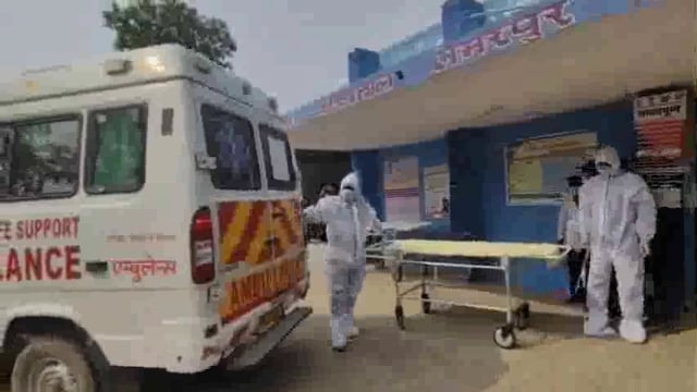 कोरोना को लेकर स्वास्थ्य विभाग अलर्ट मोड पर। अमरपुर रेफरल अस्पताल में किया गया मॉक ड्रिल।