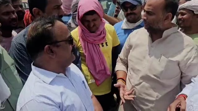 भारतमाला परियोजना के निर्माण को किसानों ने रोका,उनके साथ पक्ष विपक्ष के नेता भी रहे शामिल,जानिए क्या है मामला