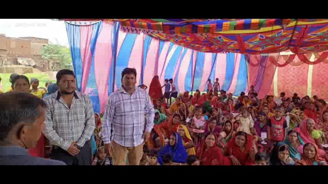 सिमरपुर गांव में किया गया महिला संवाद का आयोजन।