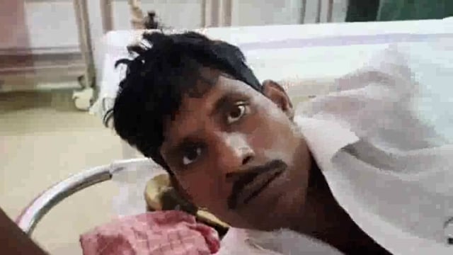 सड़क दुघर्टना में एक युवक जख्मी 