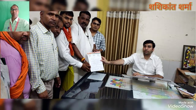 Bharatpur वैर में बिजली की अनियमित व अघोषित विद्युत कटौती से परेशान, एसडीएम को सौंपा ज्ञापन 