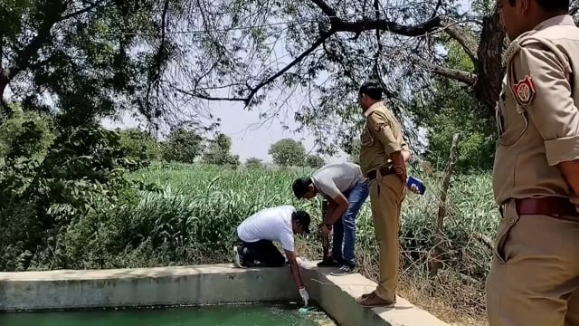 पिनाहट।थाना बसई अरेला क्षेत्र के अंतर्गत महादेव भट्टा के पास पानी टेंक में संदिग्ध परिस्थिति में मिला भटटा मजदूर की शव
