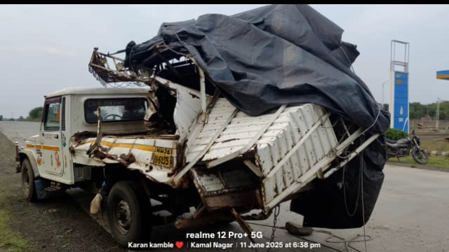 उदगीरच्या दोघा मजुरांचा वागदरी पाटीजवळ अपघातात दुर्दैवी मृत्यू,गांधीनगर परिसरात पसरली शोककळा