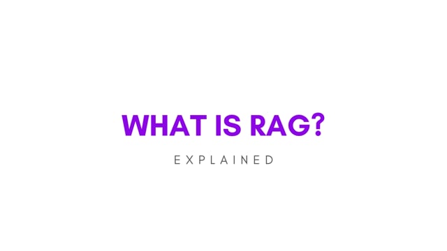 What is RAG