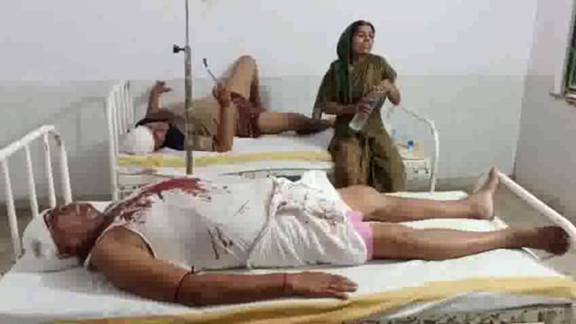 जमीन विवाद में एक महिला सहित चार लोग जख्मी; तीन रेफर 