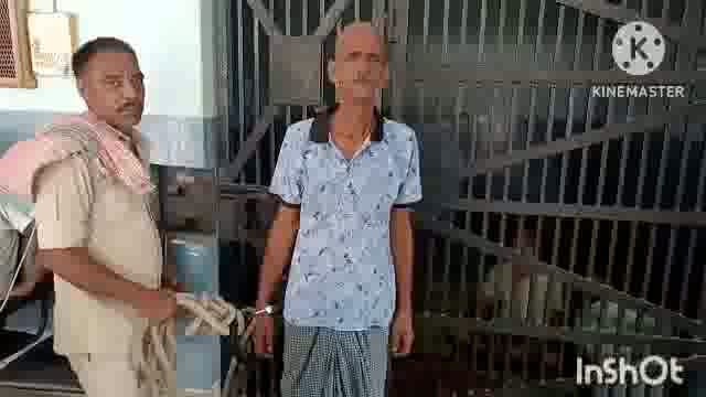 सूर्यगढ़ा -मानो गांव से एक nbw वारंटी को गिरफ्तार कर पुलिस हिरासत में पेशी के लिए भेजा गया लखीसराय न्यायालय।