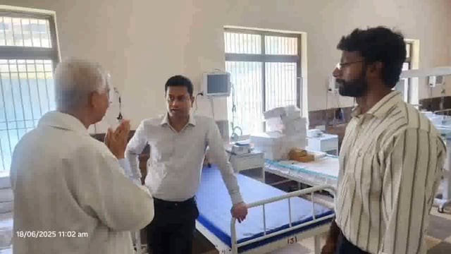 डीएम धर्मेद्र कुमार ने अनुमंडलीय अस्पताल का किया जांच, डीएम के जांच के बाद 15 दिनों में चालू होगा एन एम सी यू