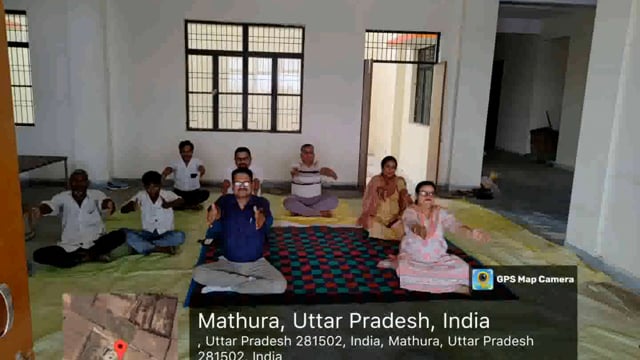 राजकीय महाविद्यालय गोवर्धन मथुरा में वृक्षारोपण के साथअंतर्राष्ट्रीय योग दिवस मनाया गया