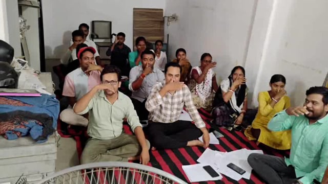 जिले भर के 182 पंचायतों में योग संगम के तहत योग सत्र आयोजित