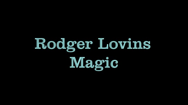 Video Imprint by Rodger Lovins