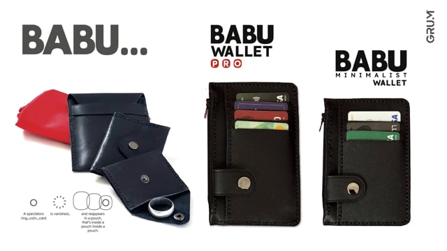 Video BABU Wallet Pro by GRUM®
