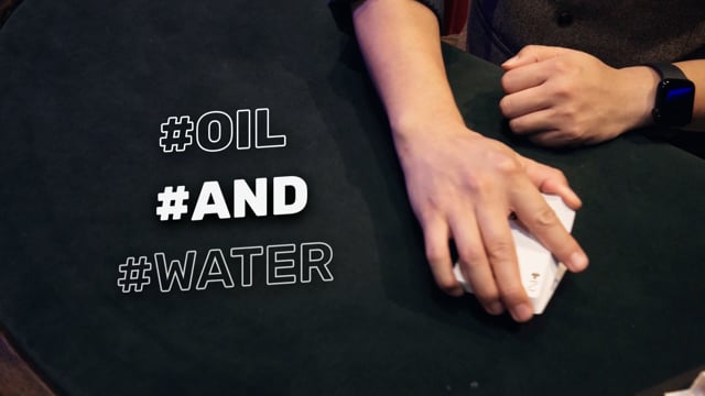 Video L Oil and Water (Blue) by Long Long & Bacon Magic