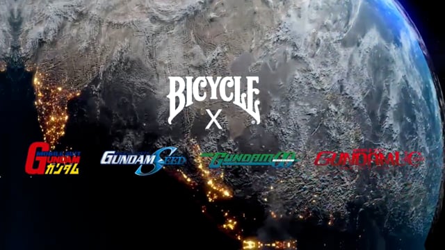 Video Bicycle Gundam 00 Playing Cards