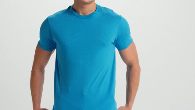 T-shirt publicitaire blanc unisexe à manches courtes 150 gr/m² - Nagano 150