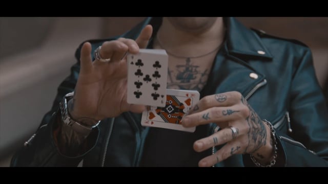 Video Feather & Bone: The Chrome Hearts (Foil) Playing Cards by Joel Meyers