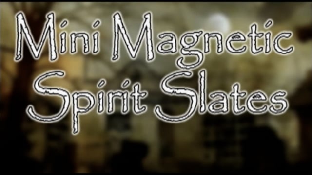 Video Mini Spirit Slates (Magnetic) by Quique Marduk