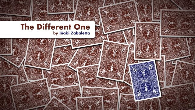 Video The Different One by Iñaki Zabaletta