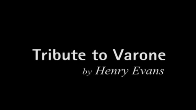 Video Tribute to Varone (RED) by Henry Evans
