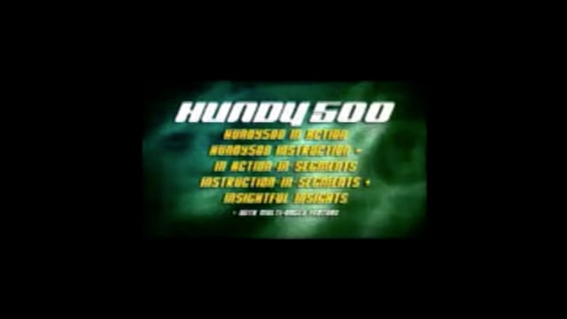 Video Hundy 500 Greg Wilson, DVD