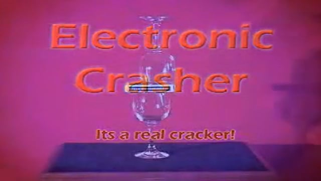 Video Electronic Crasher by Bazar de Magia - Trick (VT)