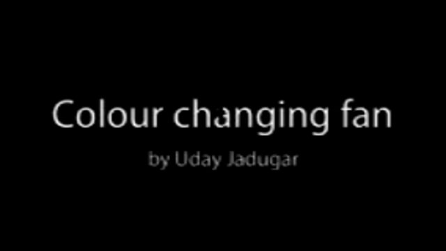 Video Color Changing Dragon Fan 7