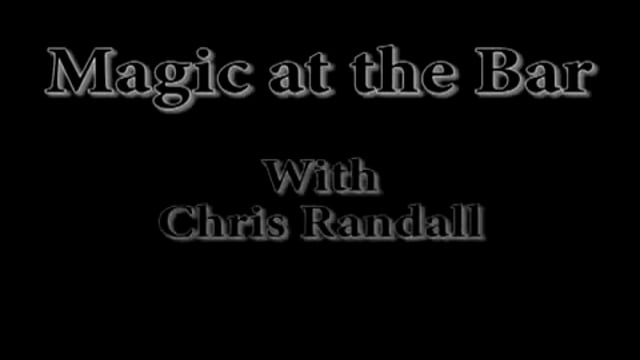 Video Magic At The Bar by Chris Randall - DVD