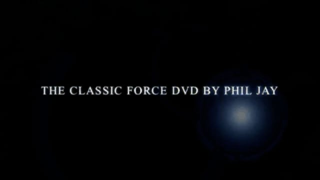Video Classic Force by Phil Jay and JB Magic - DVD
