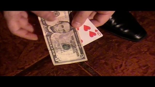 Video Risky Bet (Blue) (US Currency, Gimmick and VCD) by Henry Evans (VT)
