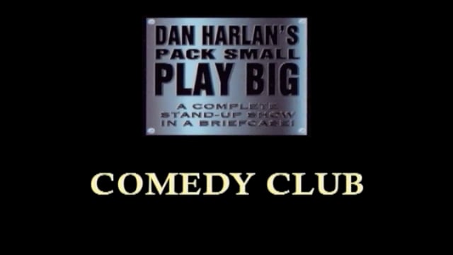 Video Harlan The Comedy Club Show - DVD