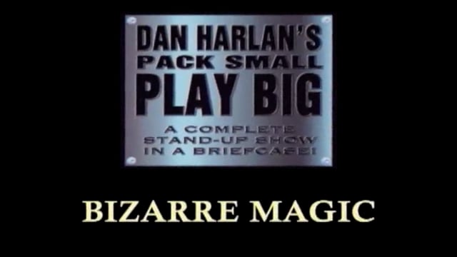 Video Harlan The Bizarre Magic Show - DVD