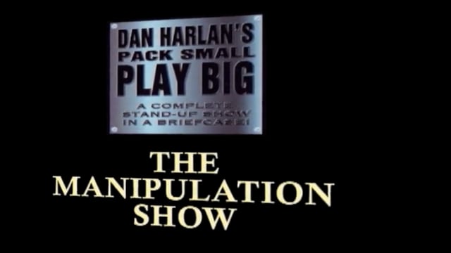 Video Harlan The Manipulation Show - DVD