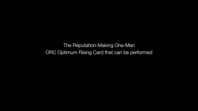Video O.R.C.(Optimum Rising Card) by Taiwan Ben - Trick