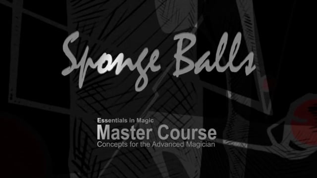 Video Master Course Sponge Balls Vol. 1 by Daryl - DVD