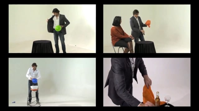 Video Splash Bottle 2.0 (Gimmick and Online Instructions) by David Stone & Damien Vappereau