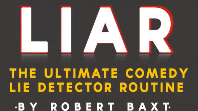 Video LIAR (DVD & Gimmicks) by Robert Baxt - Trick (VT)