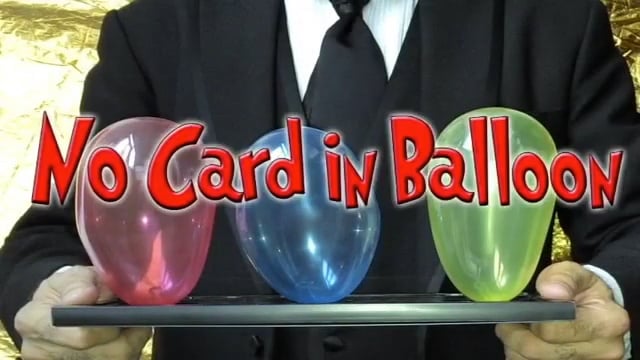 Video NO Card in Balloon! by Quique Marduk - Trick