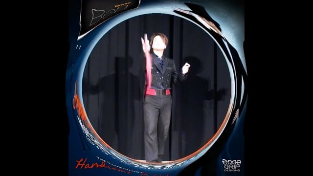 Video Appearing Cane (Metal / Blue) by Handsome Criss and Taiwan Ben Magic - Trick (VT)