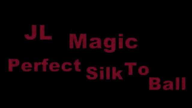 Video Perfect Silk to Ball red(Automatic)by JL Magic - Trick