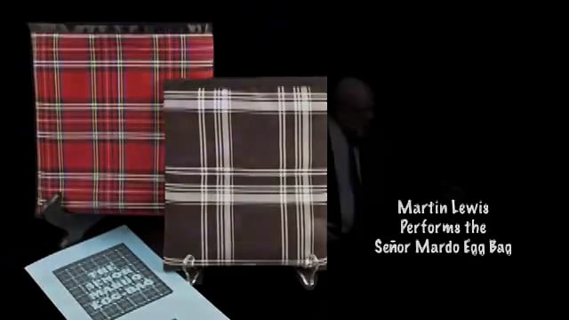 Video Senor Mardo Egg-Bag (Blue) by Martin Lewis - Trick
