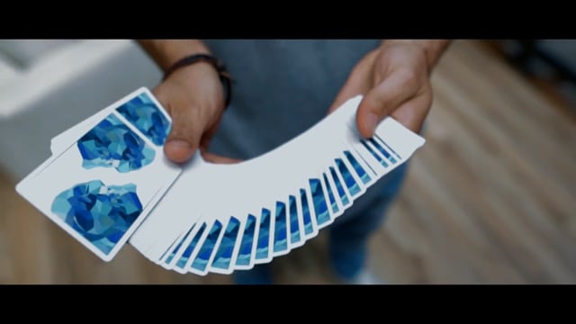 Video Memento Mori Blue Playing Cards (VT)