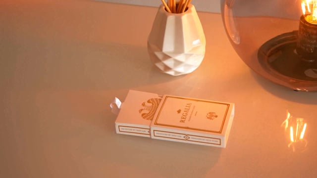 Video Regalia White Playing Cards by Shin Lim