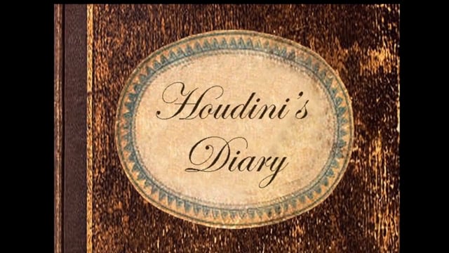 Video Houdini's Diary (Gimmick and Online Instructions) by Wayne Dobson and Alan Wong - Trick
