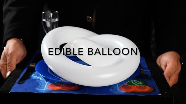 Video Edible Balloon by Victor Voitko (Gimmick and Online Instructions) - Trick