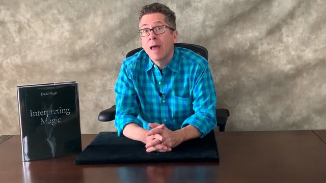 Video Interpreting Magic by David Regal - Book