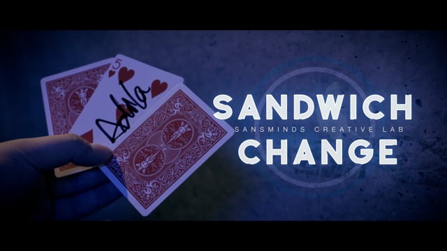 Video Sandwich Change (Gimmicks and DVD) by SansMinds Creative Labs - DVD