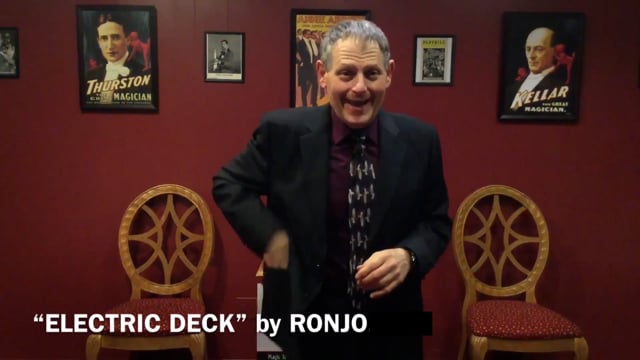 Video ELECTRIC DECK DELUXE (Blue) by Ronjo - Trick (VT)